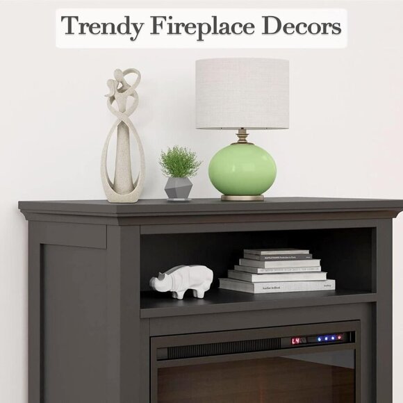 Kissing Lovers Statue Abstract Sculpture Resin Statues for Home Décor - Picture 10 of 10